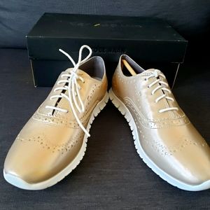 Soft gold metalic sneaker- Cole Haan